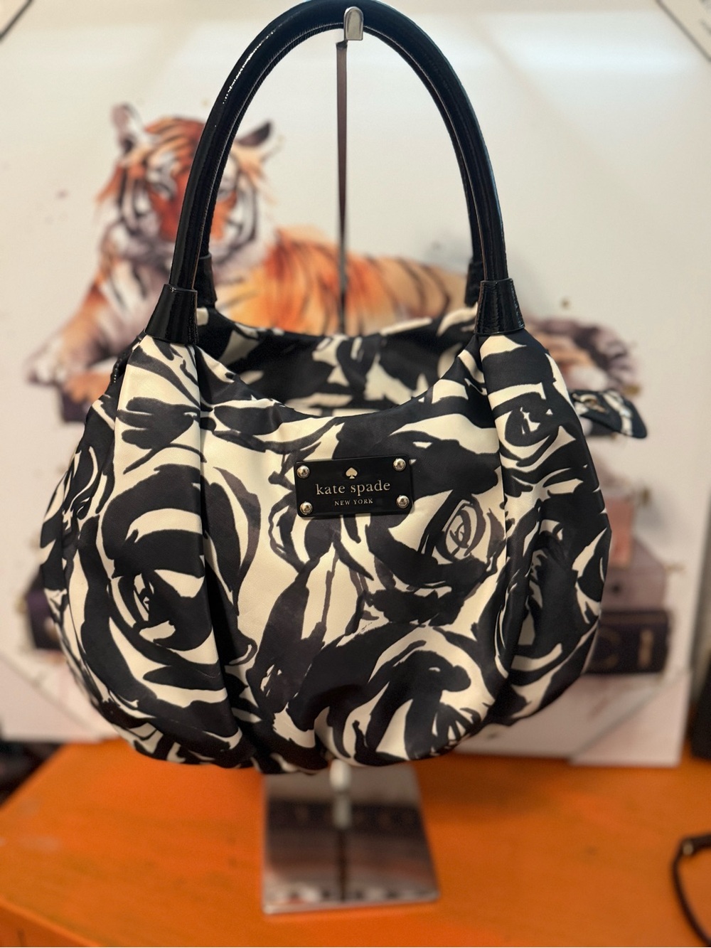 Kate Spade Roseland Storybook Floral Shoulder Bag VGUC